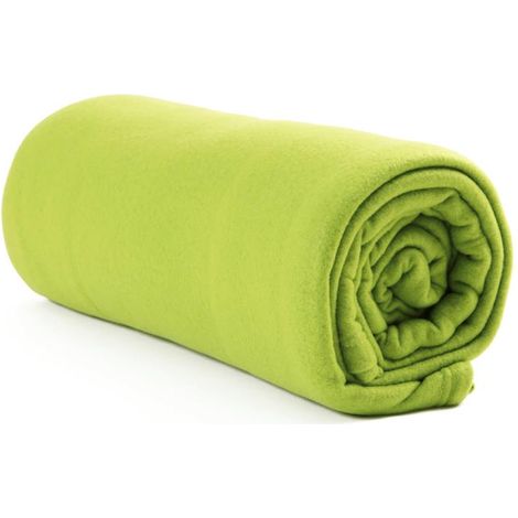 Tagesdecke Decke Kuscheldecke 130x170 cm Polar Fleecedecke Microfaserdecke Sofa Kiwi