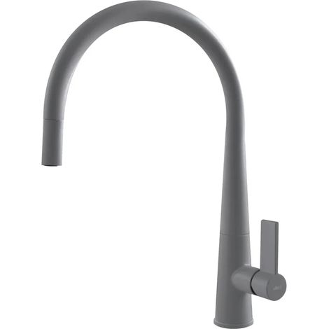 Elleci Athena Plus. Colore del prodotto: Grigio, Materiale del rubinetto: Acciaio inox, Controllo del flusso d'acqua: Leva sanitaria. Altezza (max): 36,8 cm, Peso: 1,56 kg. Peso dell'imb... - MGKATP48