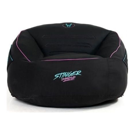 Puff Woxter Stinger Gaming/ con relleno/ Azul y Negro