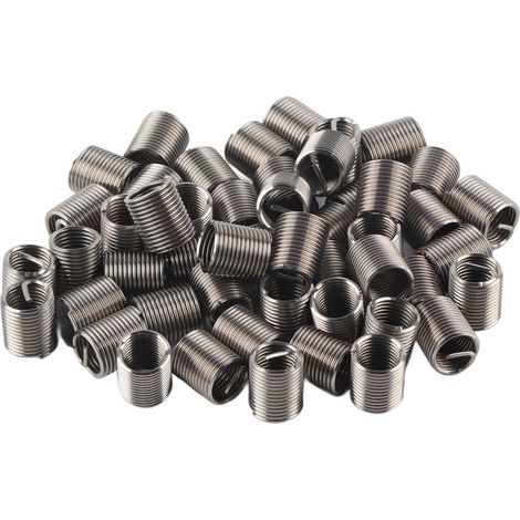 50 inserts filetés mâles et femelles réducteurs, outil de réparation d'écrous, fixation en acier inoxydable M10x1,252D (1/5)