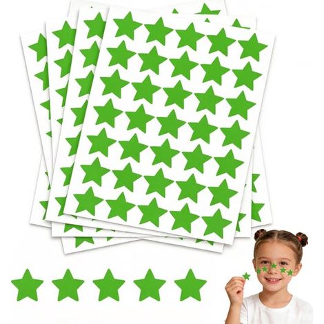 100 estrellas (35 hoja), Recompensas / / / Agendas / Patrones / sellado, recompensa escuelas profesores, Dimensiones: 22,4 x 16,8 x 0,01 cm (1/5)