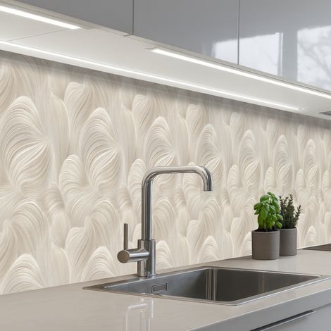 SCHIENALI CUCINA Linee - Ventilatore - Beige 450x60 cm