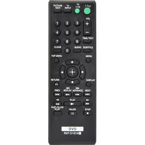 Telecomando di ricambio per lettore DVD Sony RMT-D187A (1/5)