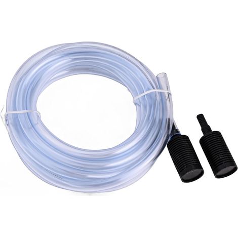 Lot de 2 tuyaux de siphon pour nettoyeur haute pression avec filtre 3 m de long - Accessoire de dilution de savon - Haut débit - Résistant aux bouchons (1/5)