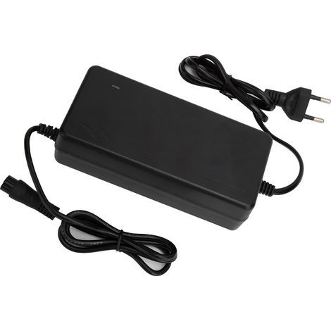 Chargeur Secteur 54.6V 2A pour Batterie Lithium 3 Broches 12mm, Entrée 100‑240V AC (1/5)