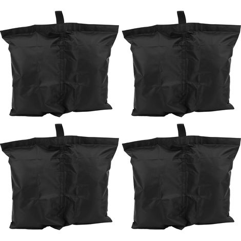 Lot de 4 sacs de poids de base en tissu Oxford 420D pour fixation extérieure de sacs de sable pour auvent de tente (1/4)
