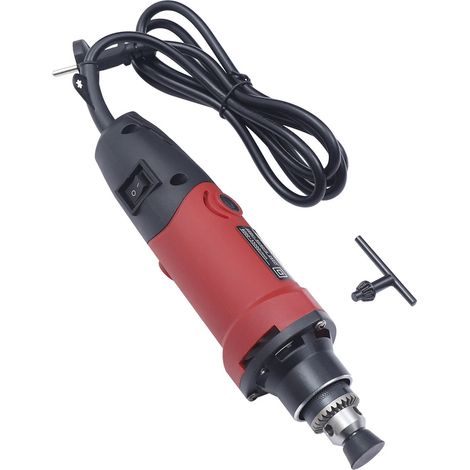 Geradschleifer, 280W Profi Elektrisch Stabschleifer 6 Geschwindigkeitsmodi Effizient 33000U/min, Gradschleifer Schleifmaschine Spannbereich 1.5-6.0mm für Gravieren Schleifen