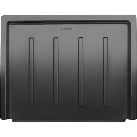CARESSI Mobile Abtropfschale CAMAGM. Gun Metal (PVD) (1/2)