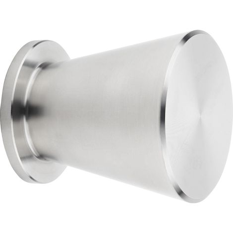Möbelknopf HALIFAX Ø 20 mm Höhe 23 mm Edelstahl gebürstet Knopf Schrankknopf (1/4)