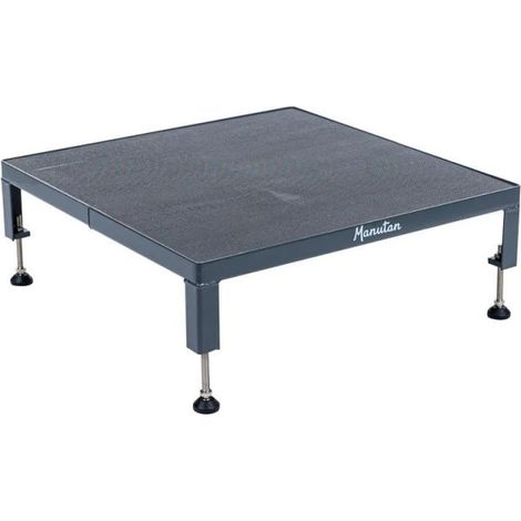 Marchepied Plateforme Réglable Acier 1 Marche Charge 150kg - A460676