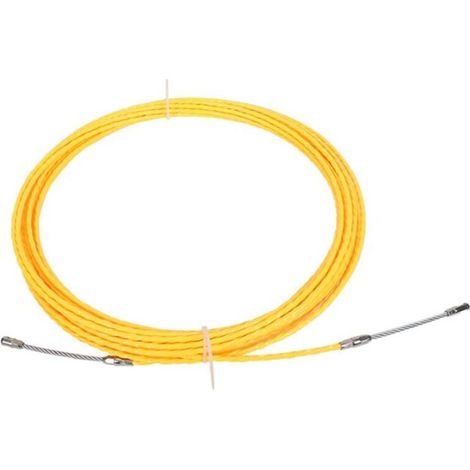 CSPARKV 4.5mm x 30m Tire fils extracteur de cable fibre de verre Jaune (1/3)