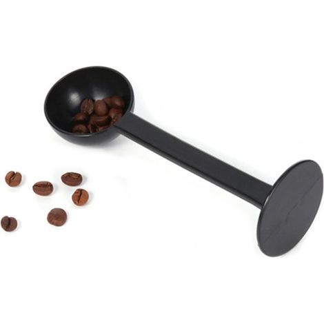 2-in-1 Espresso-Kaffeebohnen-Löffel, Tamper, Tee-Tamper