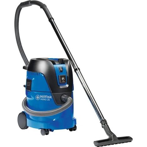 Aspiradora en húmedo/seco NILFISK AERO 26-21 PC EU - 25 litros 1000 W - 107406606 (1/3)