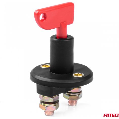 Interrupteur de déconnexion de batterie 12V 24V amio-03023 (1/4)