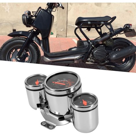 Digitales Motorrad-Instrumentencluster: Drehzahlmesser, Kilometerzähler und Geschwindigkeitsmesser – Komplettset