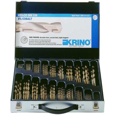 Punte Hss Cobalto 5% Sr Pz 116 Mm 1/10 01155 Krino