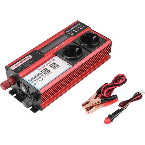 Onduleur, Haute Efficacité, Multiples Ports USB, 3000W (1/2)