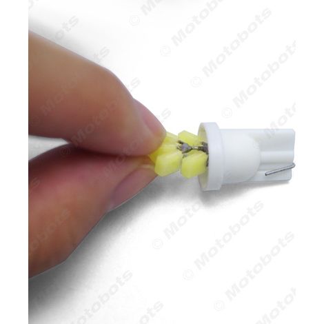 194 W5W T10 Tree-shaped COB 5-lamp high-power LED parking light, car LED license plate light, white. (1/4)