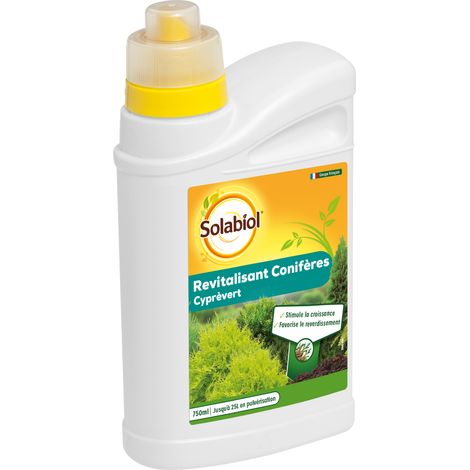 SOLABIOL SOCYP750N - Engrais Cypres Vert Revitalisant Coniferes - 750ml - Reverdissant du feuillage (1/2)