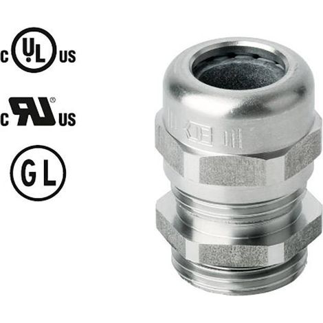 N/A Jacob 50.612 ES avec décharge de traction M12 acier inoxydable acier inoxydable 1 pc(s)
