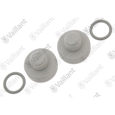 VAILLANT Stopfen, (x2) 0020106428 Grundset DN 200 PP u.w. Vaillant-Nr. , 0020143524