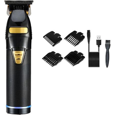 TIVCROXS - cheveux sans fil pour hommes avec peignes guides (3/6/9/12mm) - Tondeuse électrique kit de (1/5)