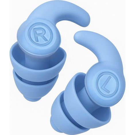 [ ZAT3 ] Ohrstöpsel, blaue Ohrstöpsel