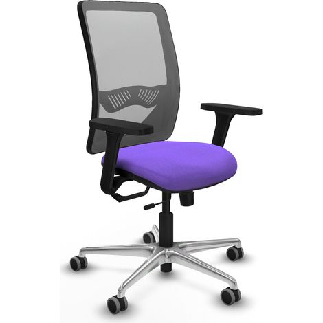 Silla de oficina piqueras y crespo Zulema negro brazos ajustables (1/2)