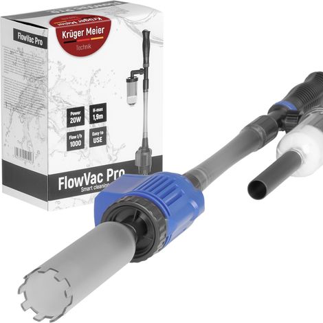 Kruger Meier FlowVac Pro: removedor automático de sedimentos con filtro de agua. (1/5)