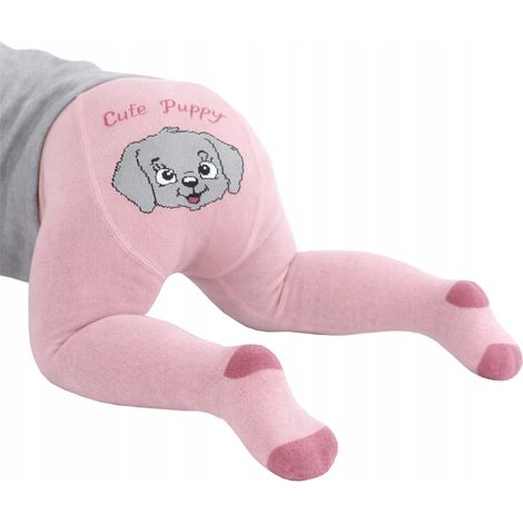 Collants Noviti pour chien, triple ABS, rose sale, 80/86 Y704A (1/3)