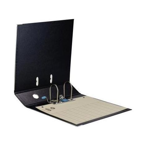 ELBA Ordner ELBAradoplast 100022631 DIN A4 80mm PVC schwarz (1/4)
