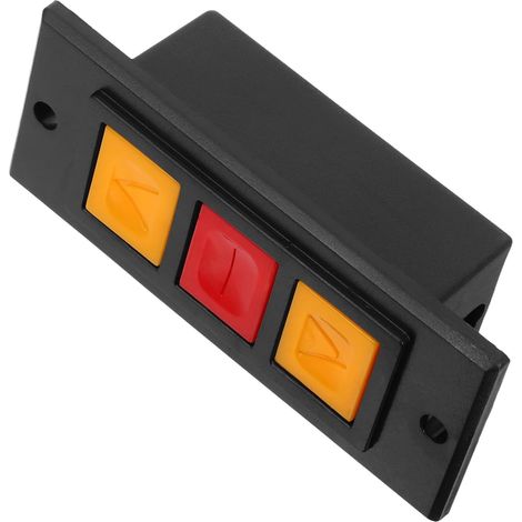 Bouton De Sonnette De Remplacement Contrôleur Électrique Montage Mural Panneau De Commande Boutons LED Bouton Poussoir De Porte De Garage Système De Commande De Porte De (1/5)