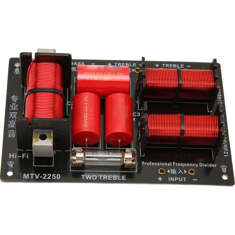 Diviseur de fréquence 3 voies 400 W pour une transmission de signal stable, module de diviseur de fréquence pour haut-parleurs Hi-Fi à usage domestique (1/5)