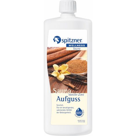 Spitzner Saunaaufguss Vanille-Zimt 1 Liter Wellness Sauna Aufguss 1000 ml (1/5)