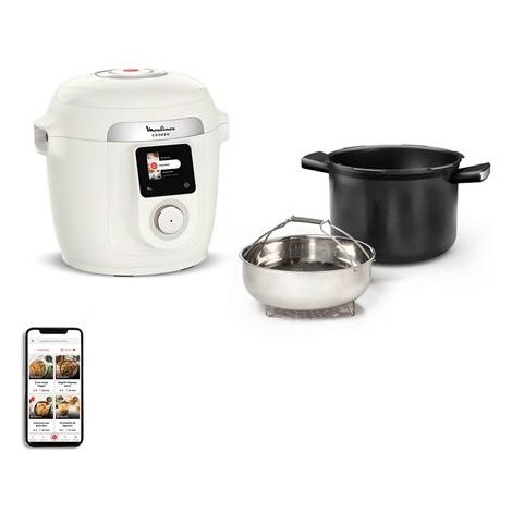 Multikocher - MOULINEX - Cookeo Wifi 8-in-1 - 6 L - 8 Modi - WLAN verbunden