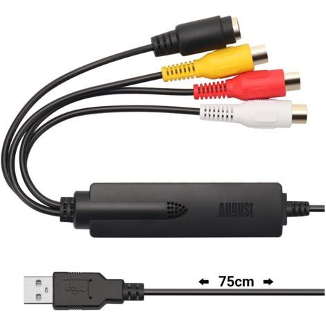 USB-Digital-Analog-Video-Audio-Konverter – Software inklusive Konverter für Videorecorder und Camcorder (1/5)