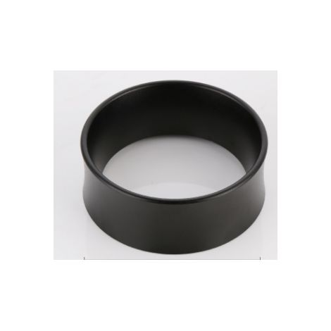 Dosierring aus Aluminiumlegierung, schwarz, Kaffeepulverring, Kaffeemaschinenzubehör, 51 mm (1/3)