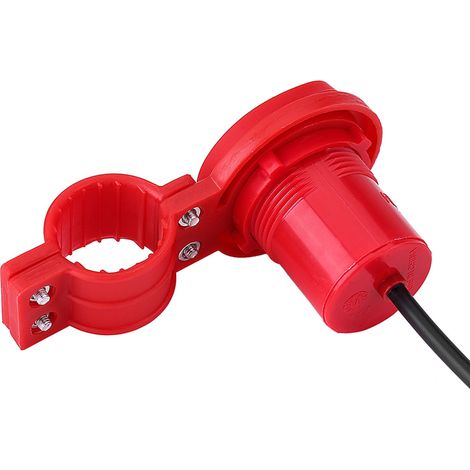 Chargeur USB universel pour moto, prise d'alimentation pour téléphone portable, étanche, rouge (1/5)