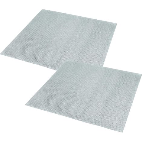 vhbw 2x Filtro metálico de grasa compatible con Siemens LZ6201000, LE67131EU02, LE67131EU01 campana extractora metal (1/4)