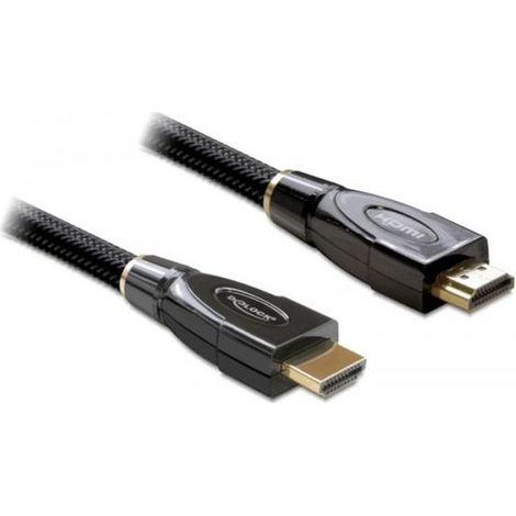 DeLOCK 5m HDMI AM/AM cable HDMI HDMI tipo A (Estándar) Negro (1/2)