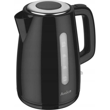Amica KF 1022 Hervidor eléctrico 2L negro 2200W