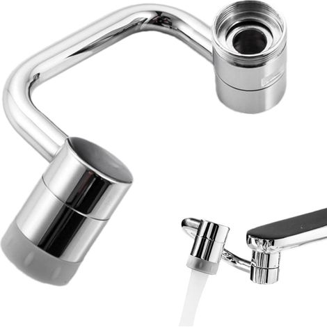 Robinet d'extension universel pivotant à 1080 degrés