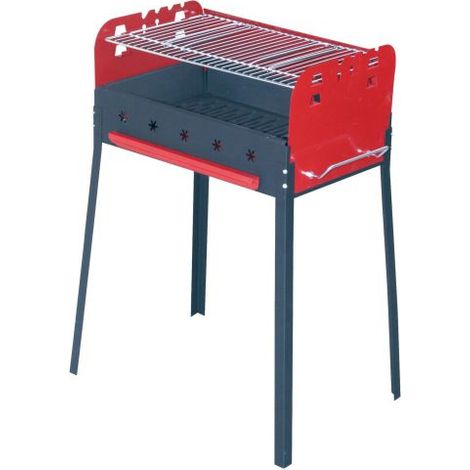 BARBECUE BBQ A CARBONE CARBONELLA CON GRIGLIA DA CAMPEGGIO GIARDINO (50651)