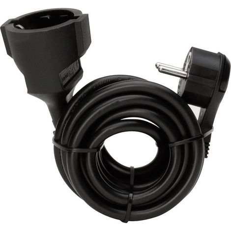 Kopp 143505080 cavo di estensione nero 2 metri