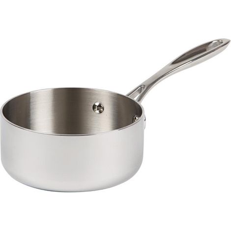Casserole inox aluminium 1,5 Litres, (Ø)160 mm (1/4)