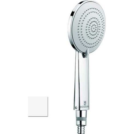 Douchette ronde 3 jets MIXA 110 Blanc - Bossini B01169013 (1/2)