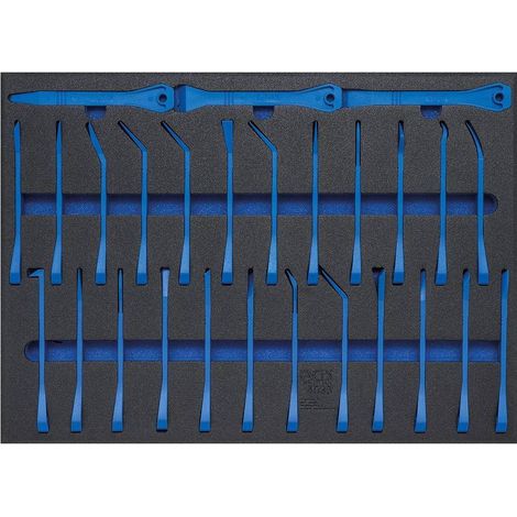 Insert de Servante d Atelier 3/3 - 27 pcs Jeu de Coins Nylon - Pro - D-Work