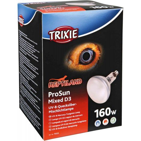 Lampe uv-b prosun mixed d3, dém. automatique ø 115 × 285 mm, 125 w