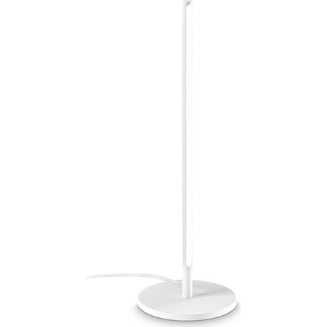 Lampada Da Tavolo Contemporanea Filo Alluminio Bianco Led 10,5W 3000K Ip20