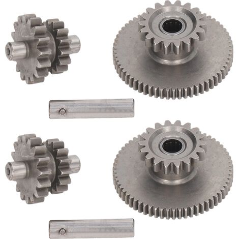 2 kits d'arbre à engrenages de moteur, traitement antirouille, remplacement pour motos et quads CG125 et 150 (1/5)